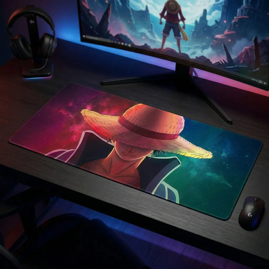 XXL One Piece Monkey D. Luffy Mouse Pad (900x400mm) - Ultimate Glide - PopMyPad