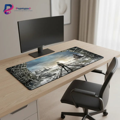 PUBG Gaming Mouse Pad XXL - Extended Desk Mat, Rubber Mousepad for PC Keyboard & Laptop 90x40