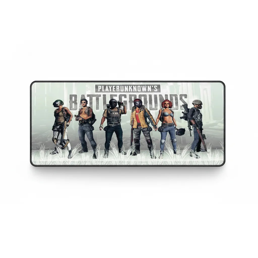 XXL PUBG Battlegrounds Squad Mouse Pad (900x400mm) — Tactical Precision — PopMyPad