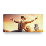 XXL Mouse Pad PUBG Helmet 3 Route 66 (900x400mm) - Ultimate Glide - PopMyPad