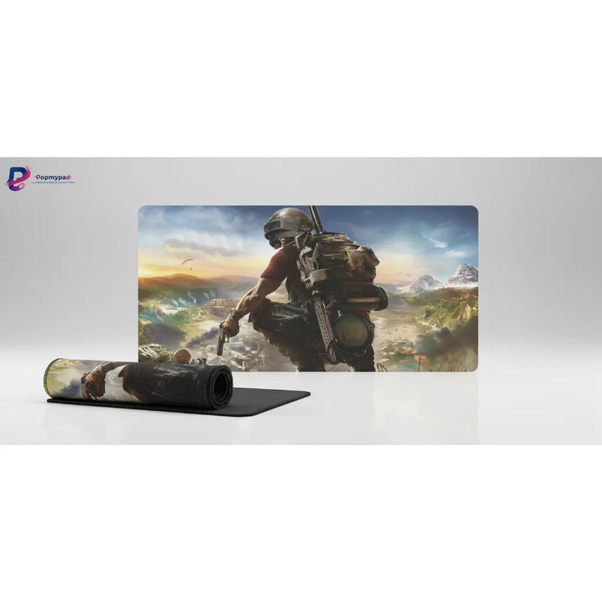 XXL PUBG Soldier Level 3 Mouse Pad (900x400mm) - Esport Precision - PopMyPad
