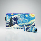 XXL RGB Mouse Pad - Artistic Fusion: The Great Starry Wave