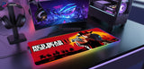 XXL RGB Mouse Mat Red Dead Redemption II Arthur Morgan (900x400mm) - Gaming LED - PopMyPad