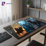 Tapis de Souris XXL The Witcher - Édition Collector "L'Odyssée du Loup Blanc" avec illustrations épiques