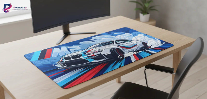 Artistic Mouse Pad — BMW M2 Drift Edition — Performance & Style XXL