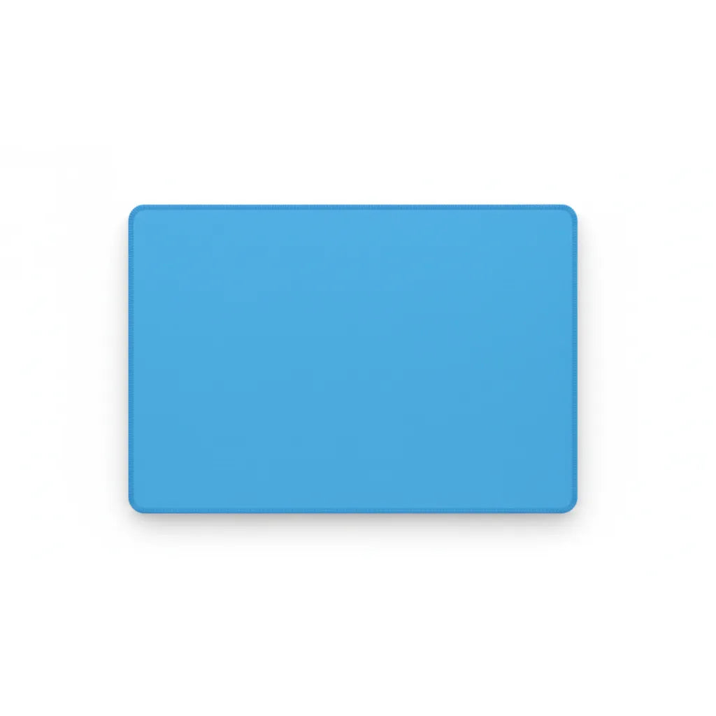 Azure Blue Mouse Pad - Minimalist "Horizon" Edition