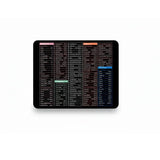 "Cheat Sheet" Pro Mouse Pad – The Harmony of Minimalist Productivity
