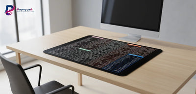 "Cheat Sheet" Pro Mouse Pad – The Harmony of Minimalist Productivity