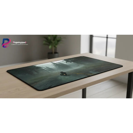 Tapis de souris Days Gone - Edition Collector "Survival Road" - XXL & Haute Précision sur un bureau moderne.