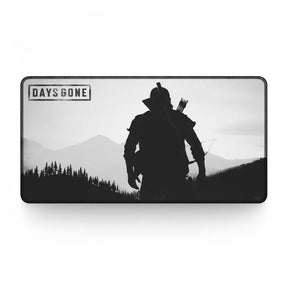 Tapis de souris Days Gone - Edition Survivalist Monochrome avec design noir et blanc inspiré du jeu.