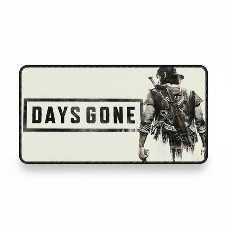 Tapis de souris Days Gone - Précision de Survie & Design Minimaliste XXL avec personnage emblématique du jeu.