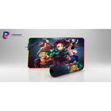 Demon Slayer Mouse Pad - RGB Edition "Breath of the Slayers"