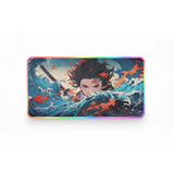 Demon Slayer Mouse Pad - Water Breath Edition - Precision & Speed