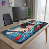 Demon Slayer Mouse Pad - Water Breath Edition - Precision & Speed