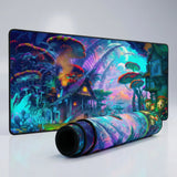 Fantastic Mushroom Forest Mouse Pad - Dreamy & XL Design