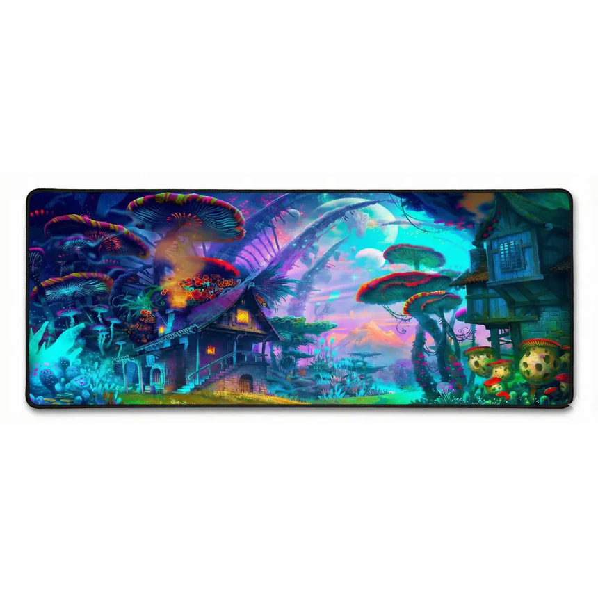 Fantastic Mushroom Forest Mouse Pad - Dreamy & XL Design