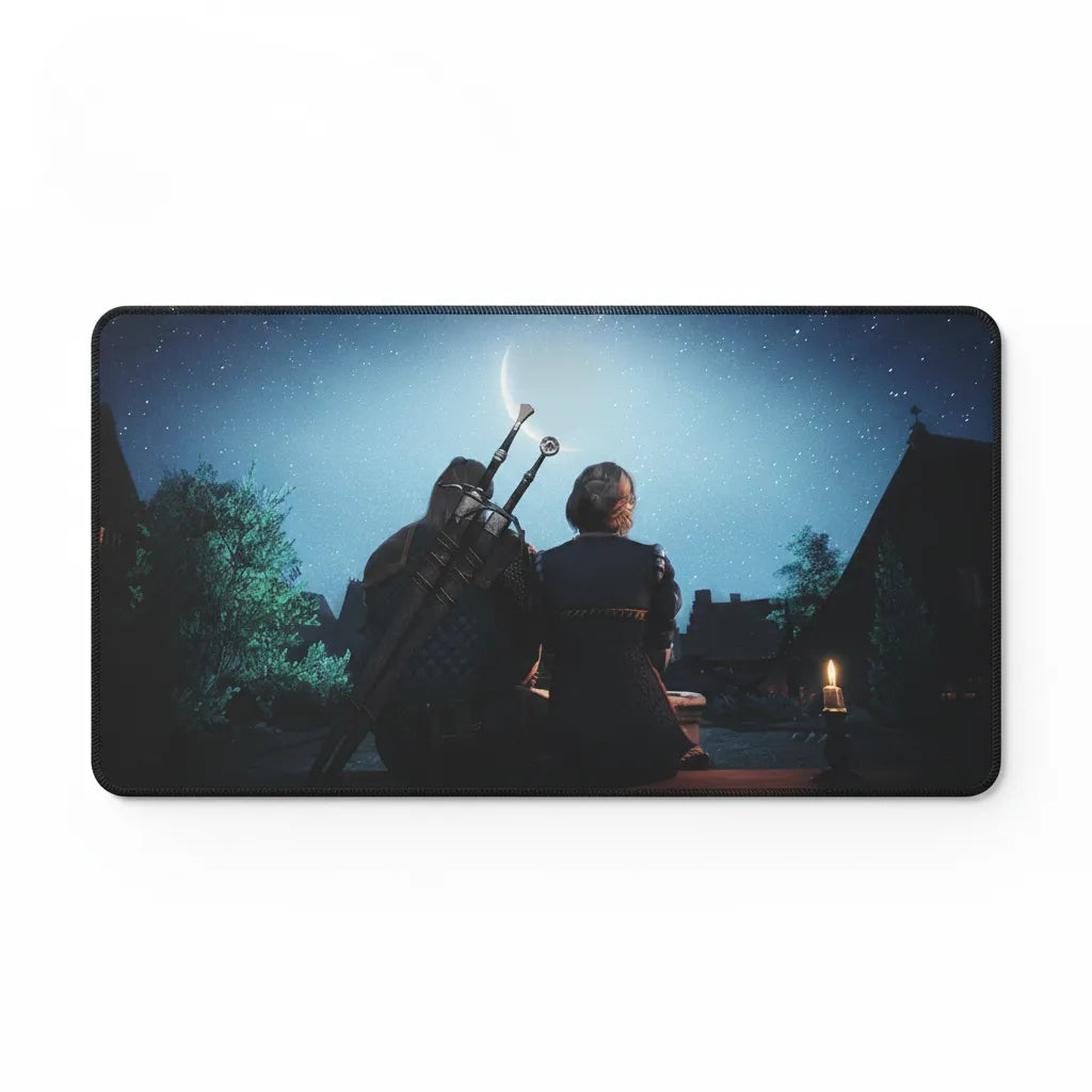 Gaming Mouse Pad - The Witcher: Starry Night Edition - Ultimate Glide & Precision X