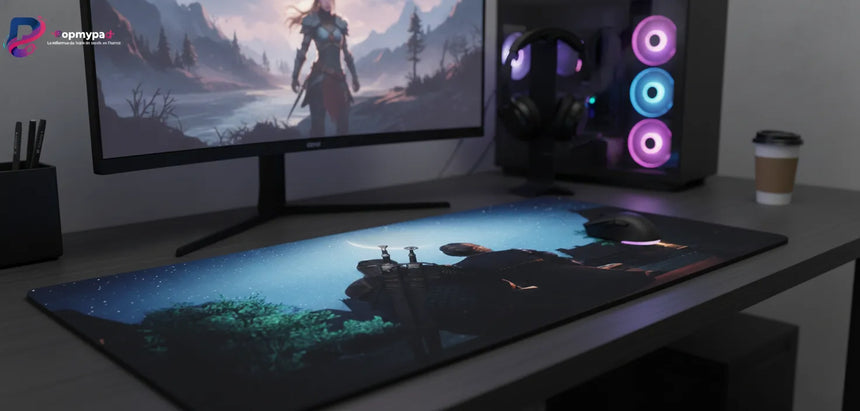 Gaming Mouse Pad - The Witcher: Starry Night Edition - Ultimate Glide & Precision X