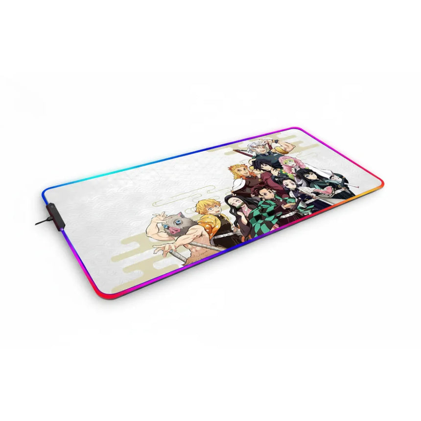 RGB Gaming Mouse Pad - Demon Slayer: Army of the Slayers (Pillars Edition)