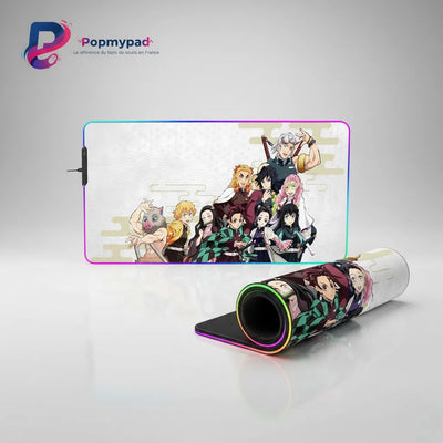 RGB Gaming Mouse Pad - Demon Slayer: Army of the Slayers (Pillars Edition)