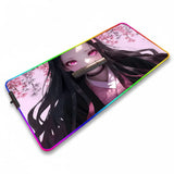 RGB Gaming Mouse Pad - Demon Slayer Nezuko Edition - Ultimate Glide