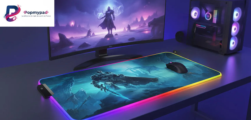 RGB Gaming Mouse Pad - World of Warcraft: The Lich King Edition