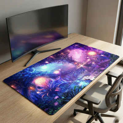 XXL Gaming Mouse Pad - Magic Tree Sanctuary Edition