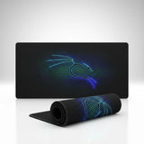 Gaming Mouse Pad - Cybernetic Dragon & Neon Hexagons