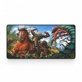 Gaming Mouse Pad - The Witcher: Geralt of Rivia's Epic Battle