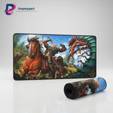 Gaming Mouse Pad - The Witcher: Geralt of Rivia's Epic Battle