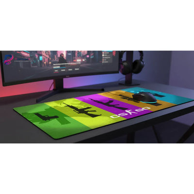 CSGO Gaming Mouse Pad - Tactical Spectrum Edition