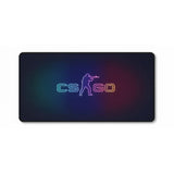 Tapis de souris Gaming CS:GO Neon Edition - Précision Esport & Glisse Ultime avec design néon dynamique.