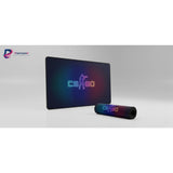 Tapis de souris Gaming CS:GO Neon Edition - Précision Esport & Glisse Ultime avec design néon vibrant.