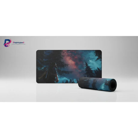 Tapis de souris Gaming Days Gone - Édition "Nébuleuse de l'Oregon" — Précision & Survie avec forêt et nébuleuse.
