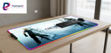 Tapis de souris Gaming Final Fantasy VII - Édition Advent Children avec illustrations de Cloud et Sephiroth.