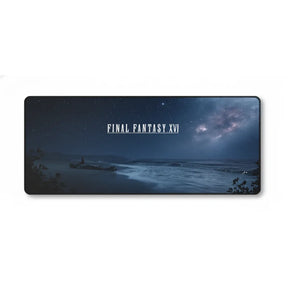 Tapis de souris Gaming Final Fantasy XVI - Édition Valisthéa Nocturne - Haute Précision avec fond nocturne.
