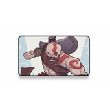 Tapis de souris Gaming God of War - Édition Kratos "Berserker" XXL avec illustration dynamique de Kratos.