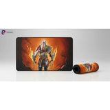 Tapis de souris Gaming God of War - Édition Kratos : La Rage de Sparte avec Kratos en action.