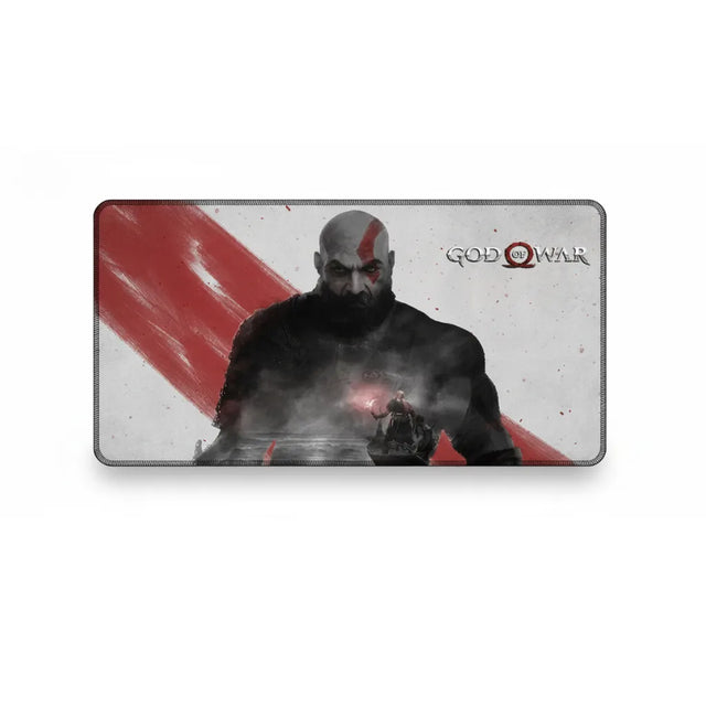 Tapis de souris Gaming God of War - Édition Kratos & Atreus - Précision Esport avec un design de Kratos.