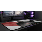 Tapis de souris Gaming God of War - Édition Kratos & Atreus - Précision Esport sur un bureau moderne.