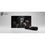 Tapis de souris Gaming Jinx - Édition Collector Arcane (League of Legends) avec design de Jinx