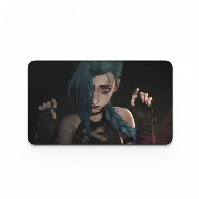 Tapis de souris Gaming Jinx - Édition Collector Arcane (League of Legends) avec design vibrant de Jinx