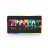 RGB Gaming Mouse Pad - Pillars of Japan Edition: Precision & XXL Comfort