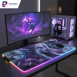 RGB Gaming Mouse Pad - World of Warcraft Night Hunt Edition