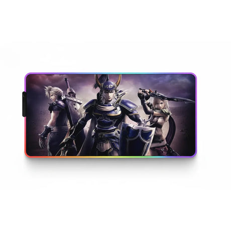 Tapis de souris Gaming RGB - Final Fantasy Legends Edition - Précision & Vitesse avec personnages emblématiques.