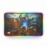 RGB Gaming Mouse Pad - World of Warcraft Edition Azeroth XXL