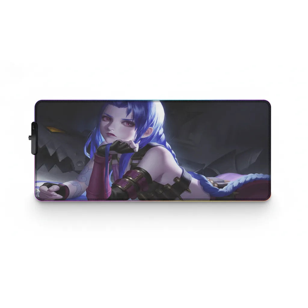 Jinx RGB Gaming Mouse Pad - League of Legends Collector's Edition