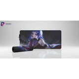 Tapis de souris Gaming RGB Jinx - League of Legends Edition Collector avec design haute définition.