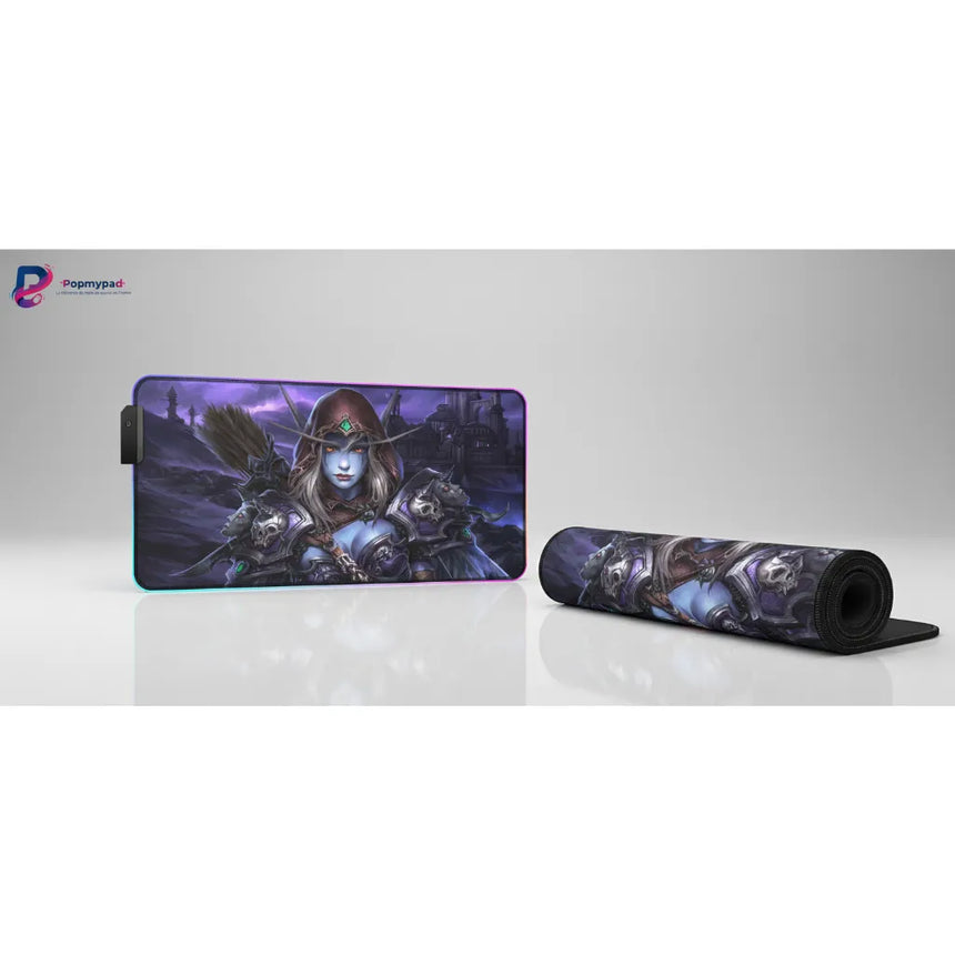 Sylvanas RGB Gaming Mouse Pad - World of Warcraft Edition