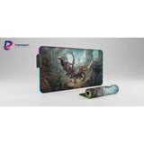 World of Warcraft RGB Gaming Mouse Pad - Horde vs Alliance Edition